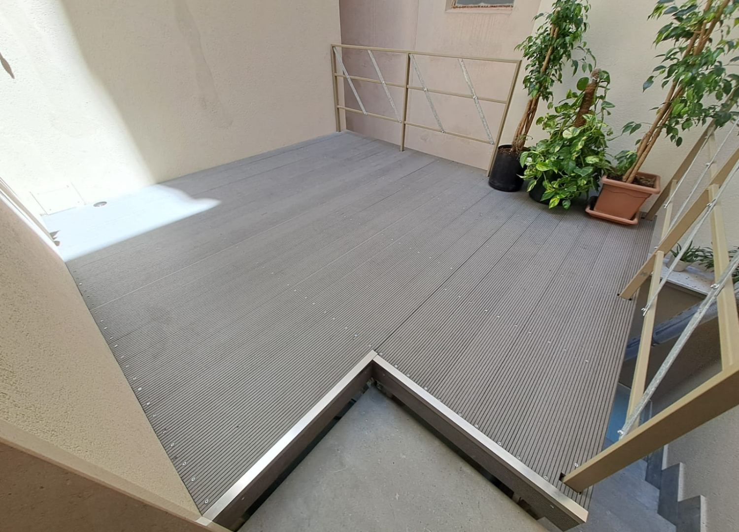 sancilio molfetta evotech - pavimento WPC esterno decking terrazzo casa appartamento giardino